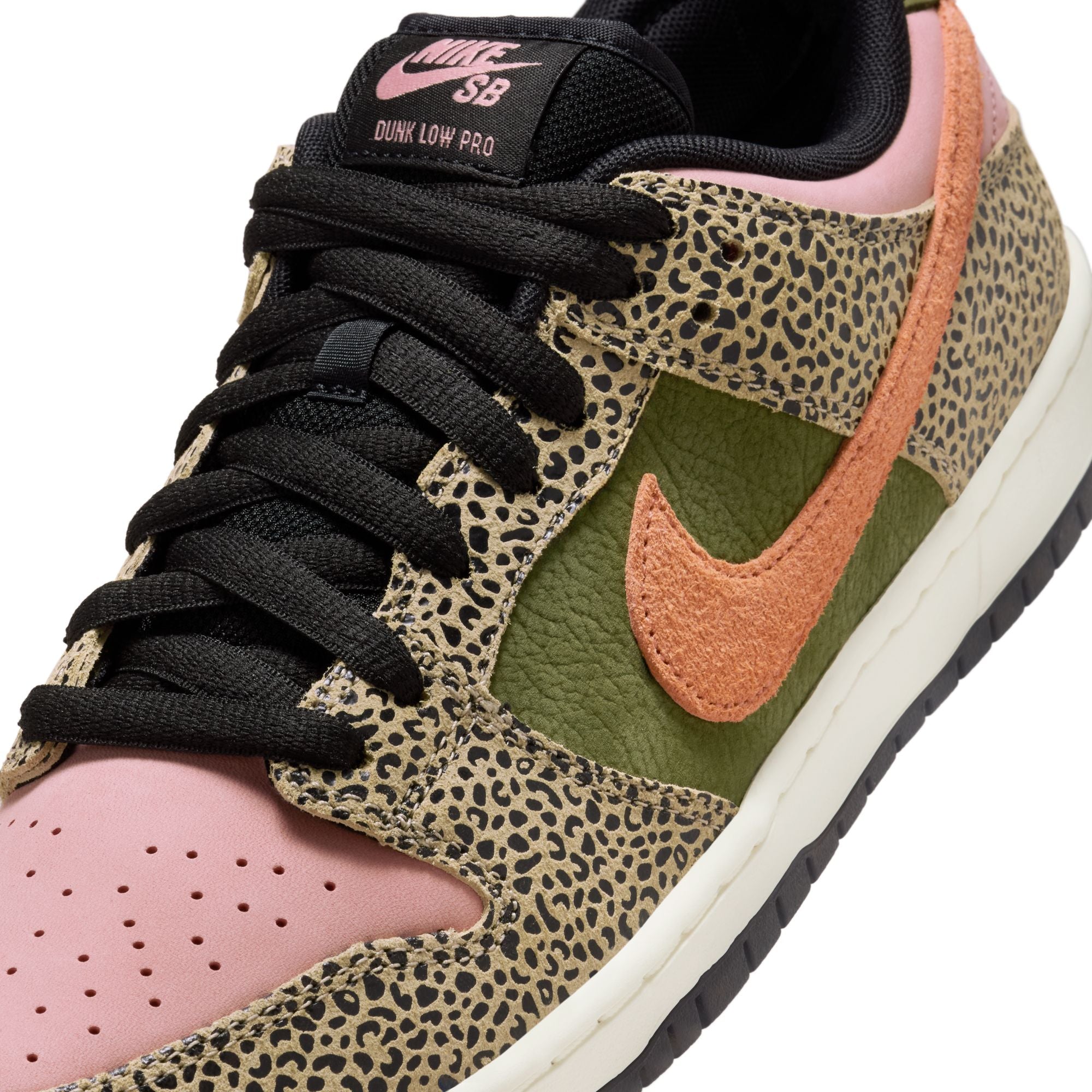Dunk Low Pro - Arts-Rec Skateshop - Kaki/Marron Ambré-Vert Terne-Rose Rouille