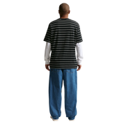 Loose Denim Skate Pants - French Blue