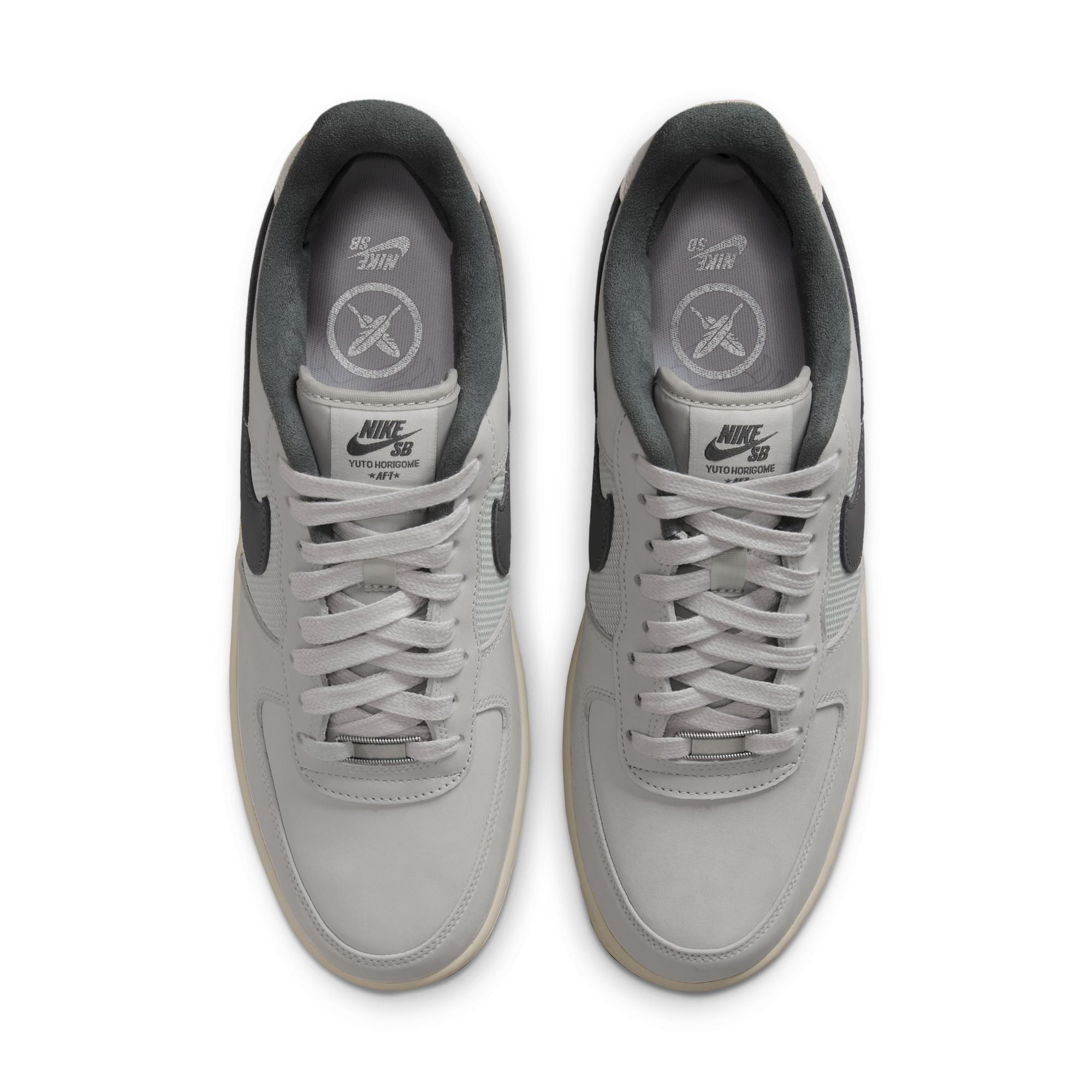 Air Force 1 x Yuto - "Light Bone and Iron Grey" White/Iron Grey/White/Coconut Milk