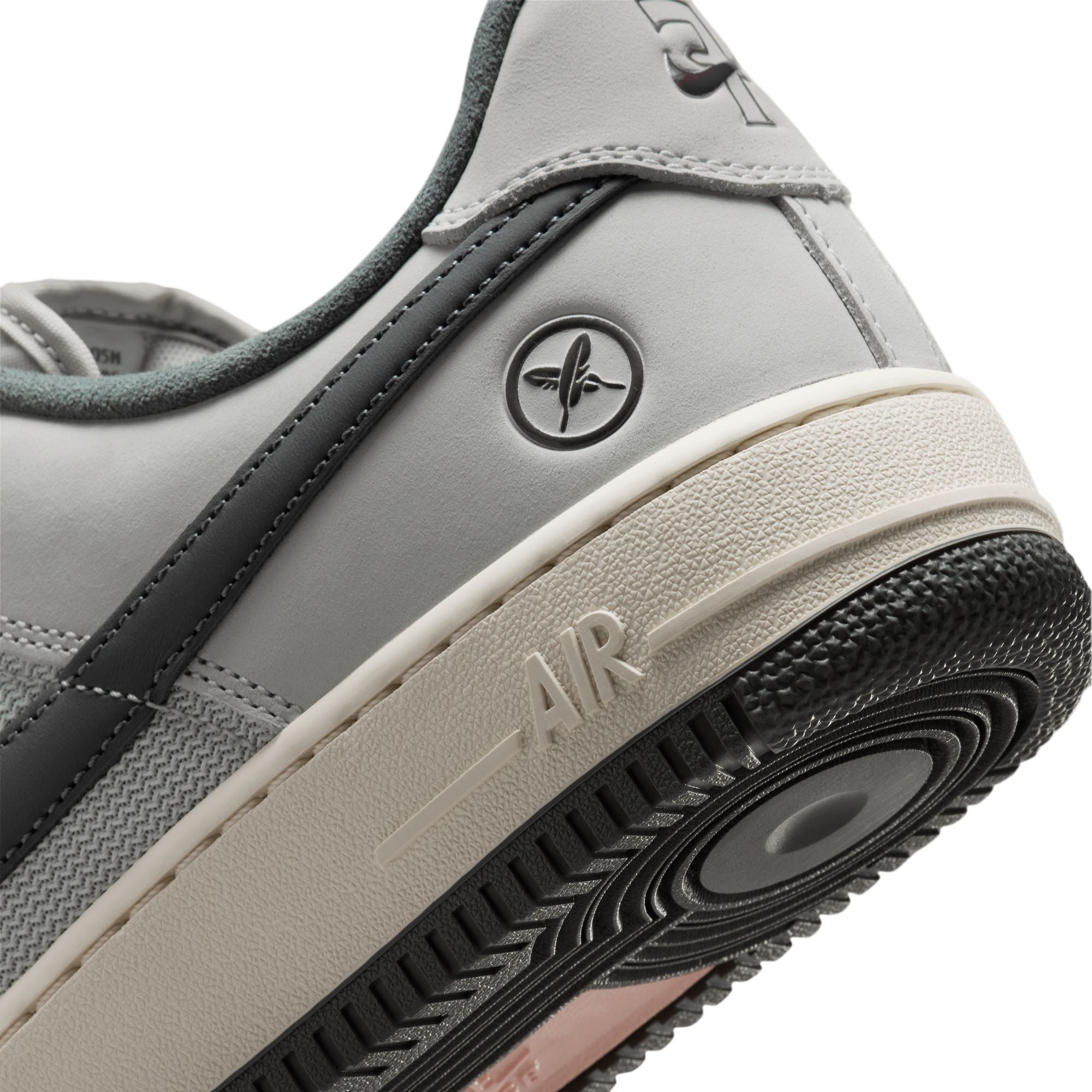Air Force 1 x Yuto - "Light Bone and Iron Grey" White/Iron Grey/White/Coconut Milk