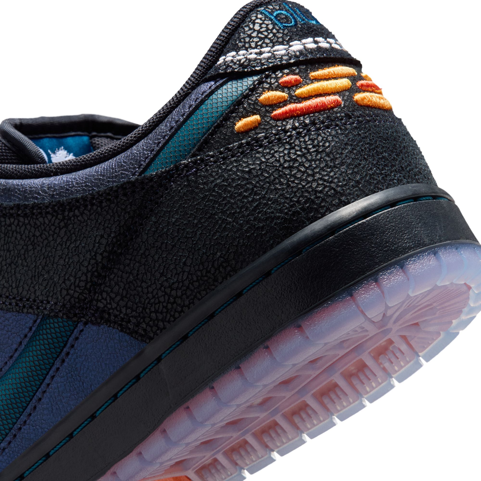 Dunk Low Pro "Bluetile" - Black/Marina-White-Campfire/Orange