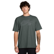 T-Shirt Skate - Vert Camo