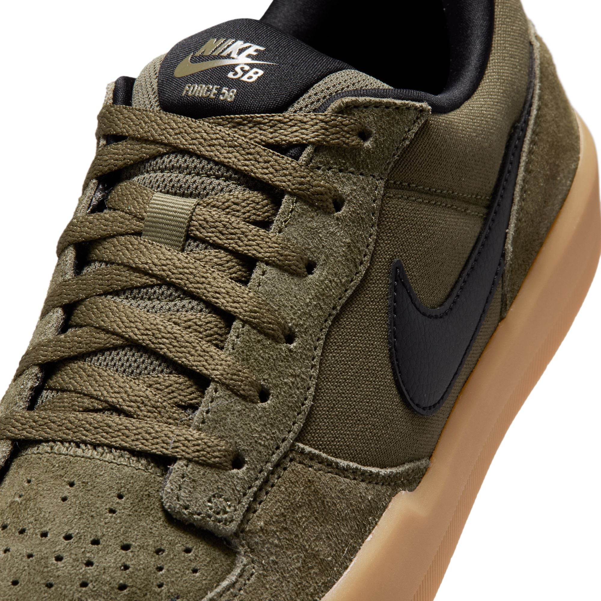 Force 58 - Olive Moyen/Olive Moyen/Gomme Brun Clair/Noir