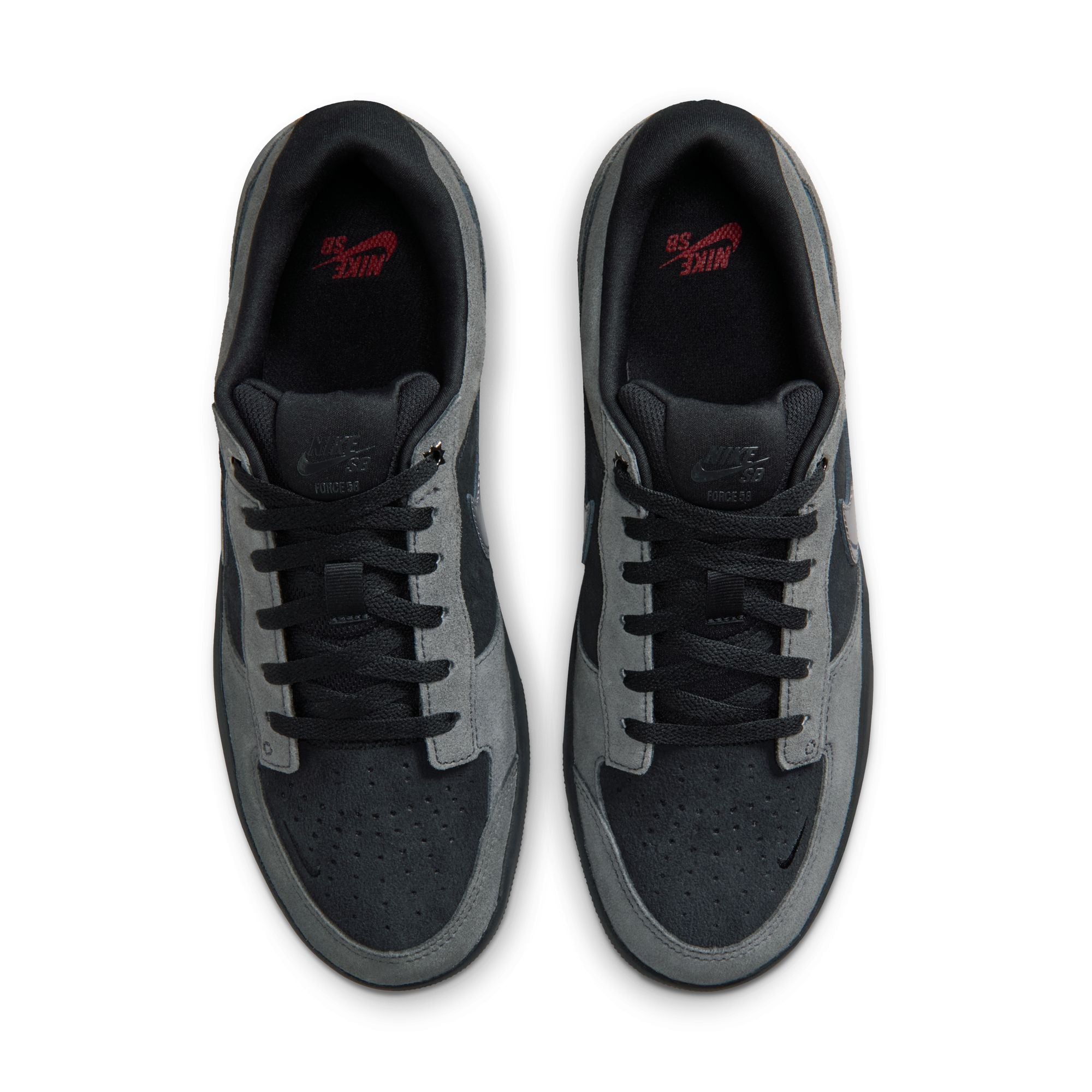 Force 58 - Noir/Gris Foncé Métallisé-Anthracite-Rouge Gym