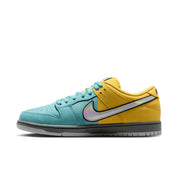 Dunk Low Pro "Muni Fast Pass" - Éclair/Gris Loup-Turquoise Denim