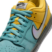 Dunk Low Pro "Muni Fast Pass" - Éclair/Gris Loup-Turquoise Denim
