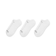 Everyday Plus Cushioned Training No-Show Socks (3 Pairs) - White/Black