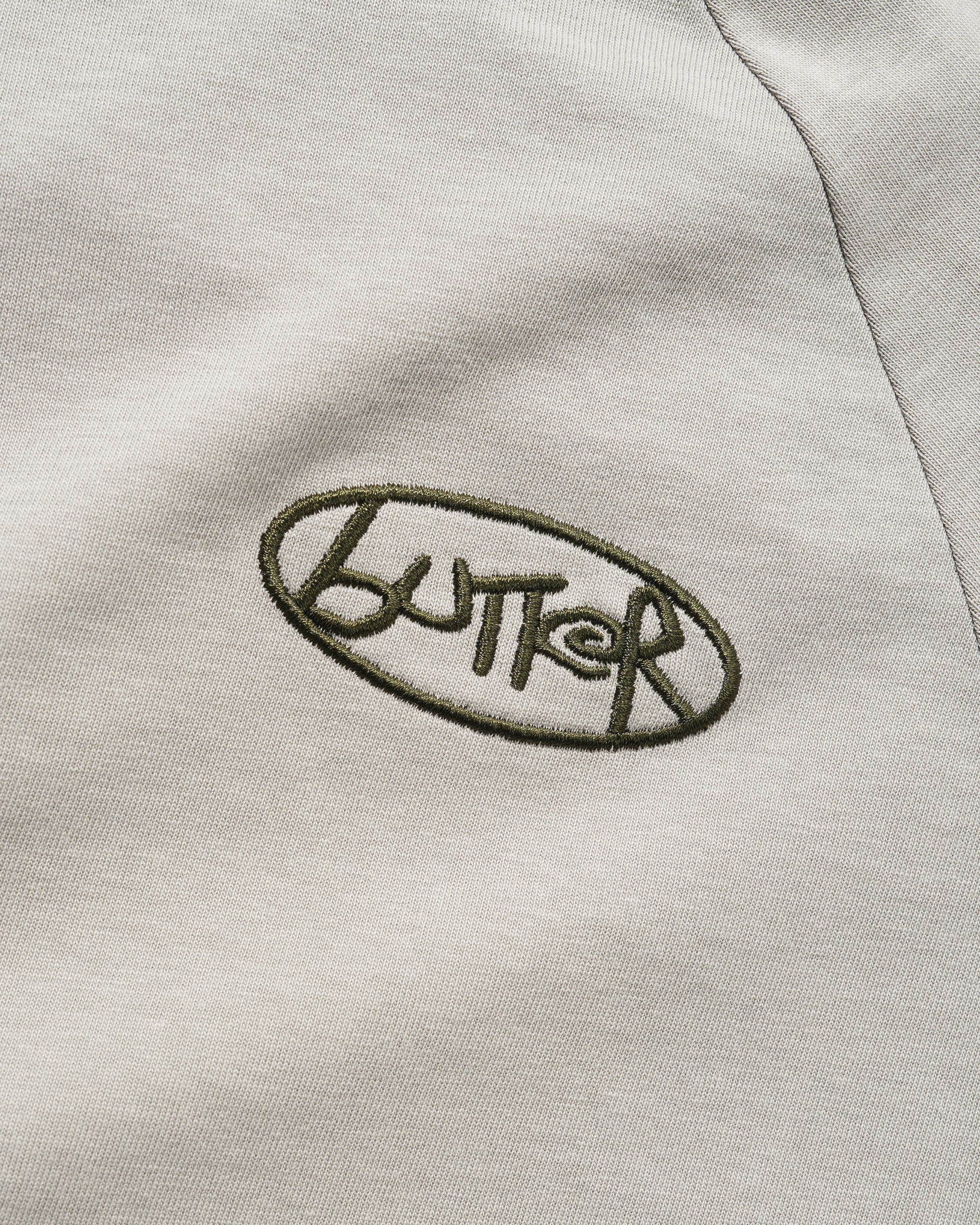 Abseil Panel Tee - Cement/Moss