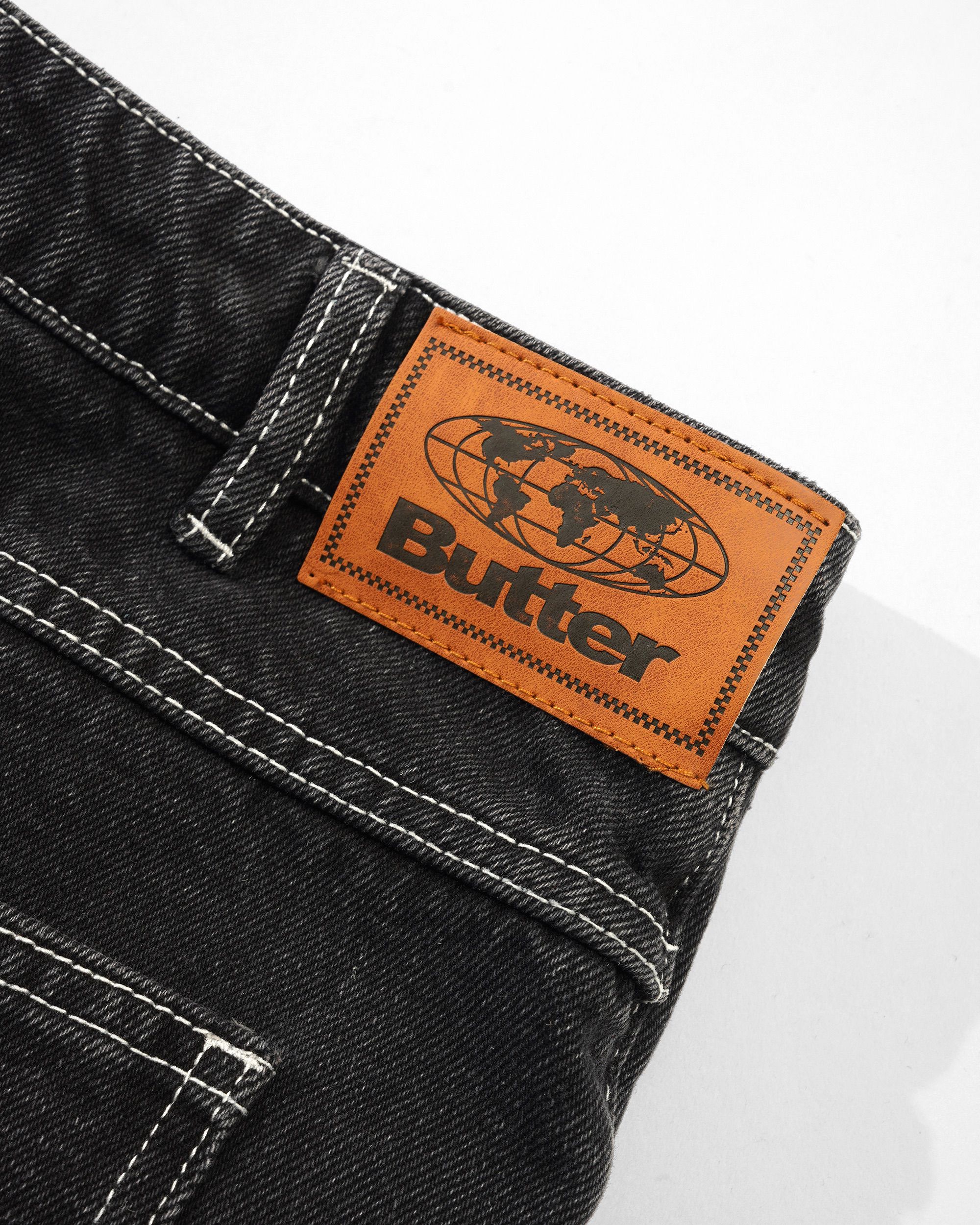 Ace Denim Jeans - Distressed Black