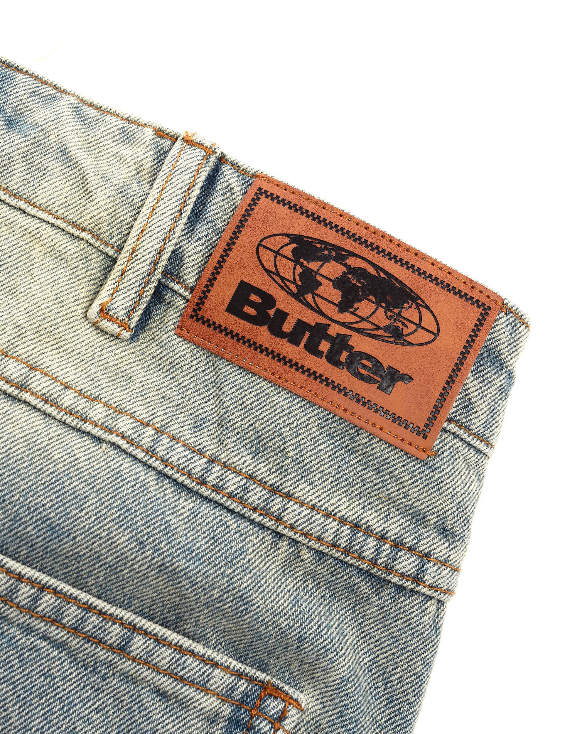 Ace Denim Jeans - Distressed Light Blue