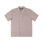 Vivian Seersucker Chemise MC - Cuivre