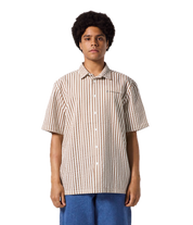 Vivian Seersucker Chemise MC - Cuivre