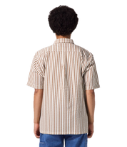 Vivian Seersucker Chemise MC - Cuivre