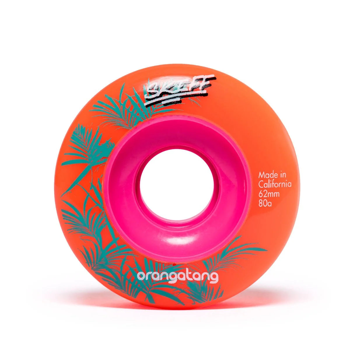 Skiff Wheels 80A - Orange