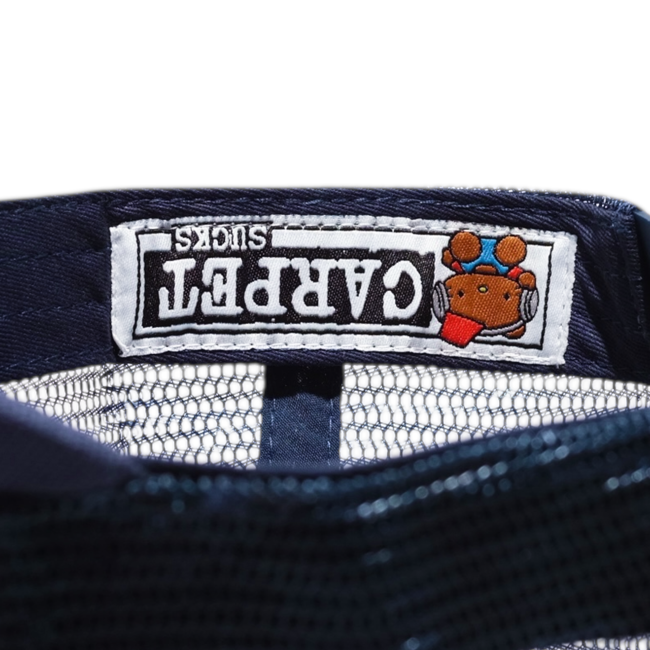 Iron Ankh Casquette - Bleu Marine