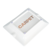 C-Star Ceramic Ash Tray - White
