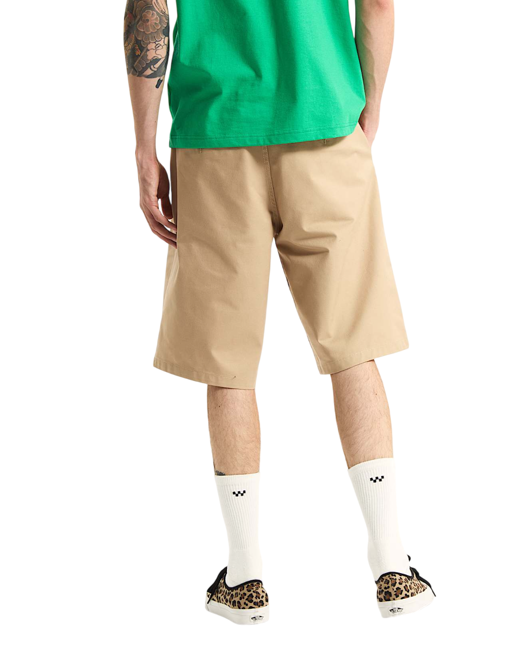 Authentic Short Chino Ample - Beige