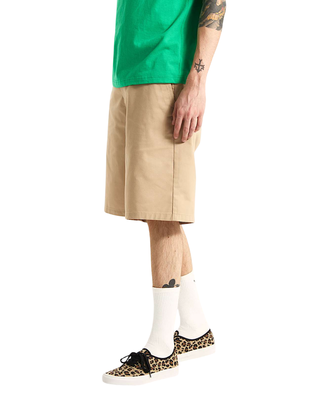 Authentic Short Chino Ample - Beige