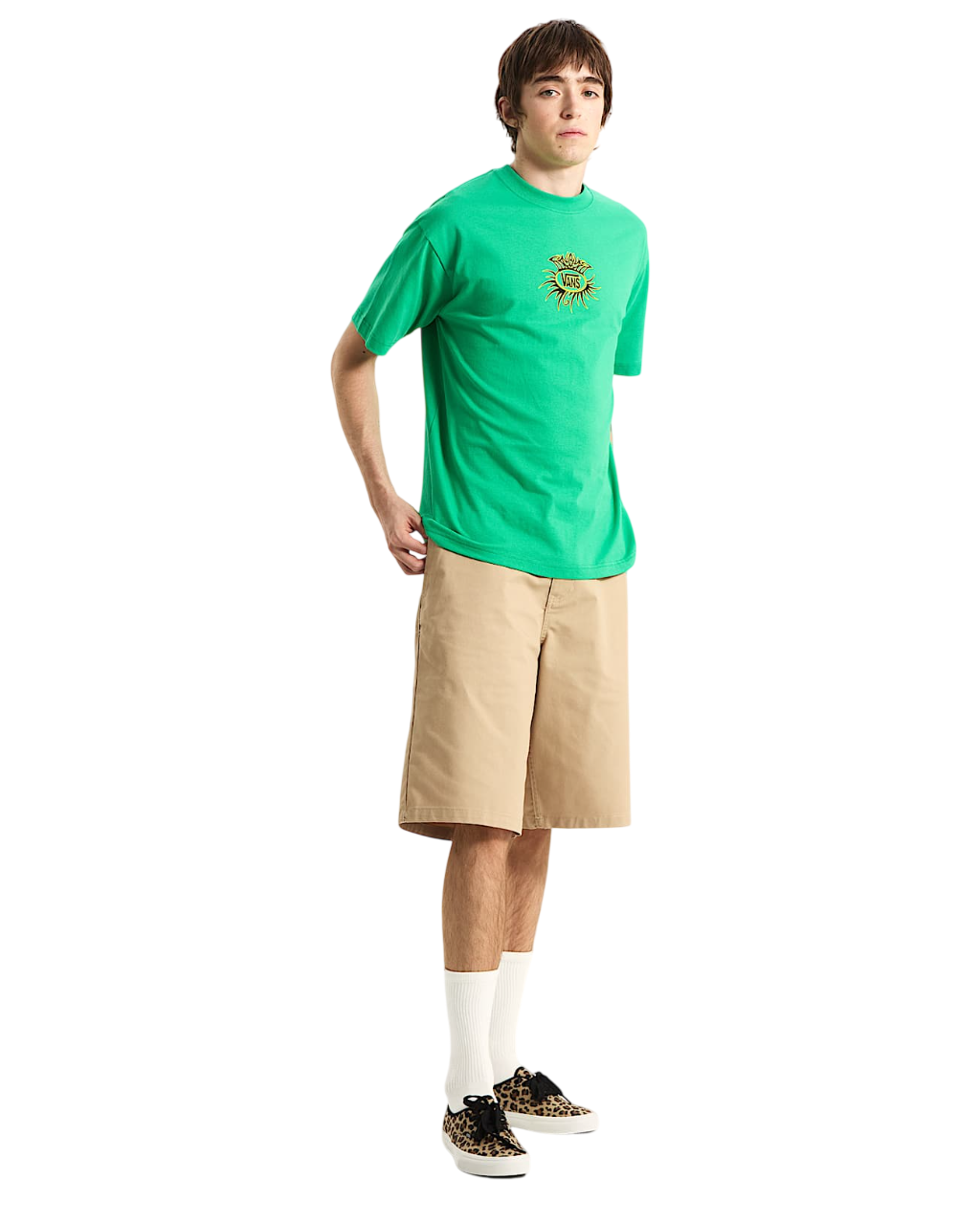 Authentic Short Chino Ample - Beige