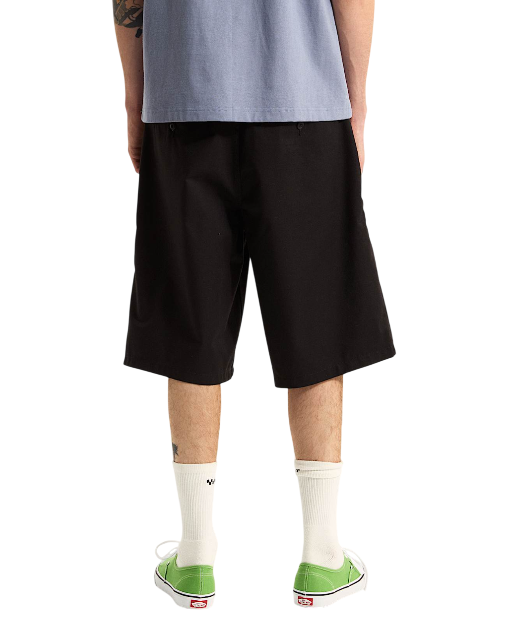 Authentic Short Chino Ample - Noir