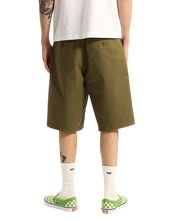 Authentic Short Chino Ample - Olive Mousseux