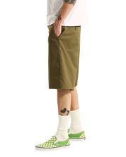 Authentic Short Chino Ample - Olive Mousseux