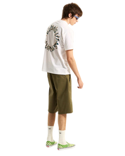 Authentic Short Chino Ample - Olive Mousseux