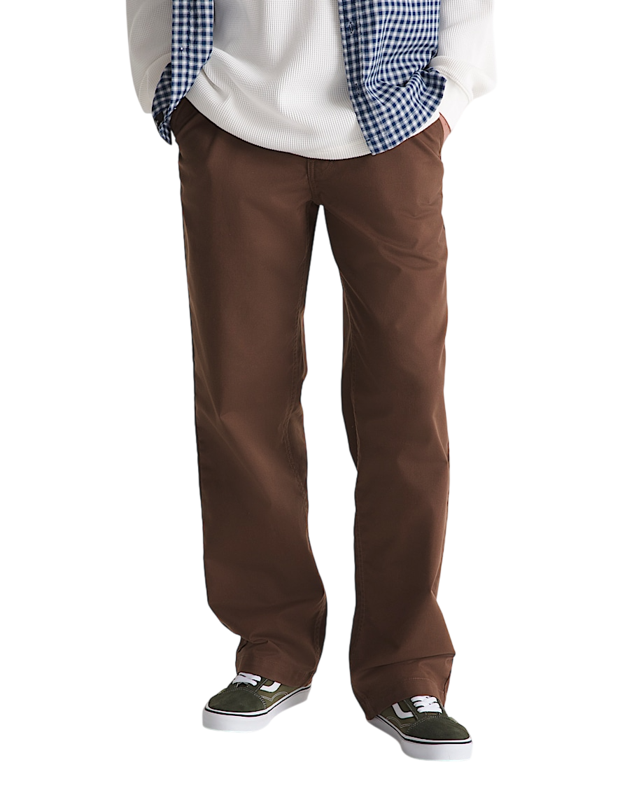Authentic Chino Straight Pants - Vintage Cocoa Brown