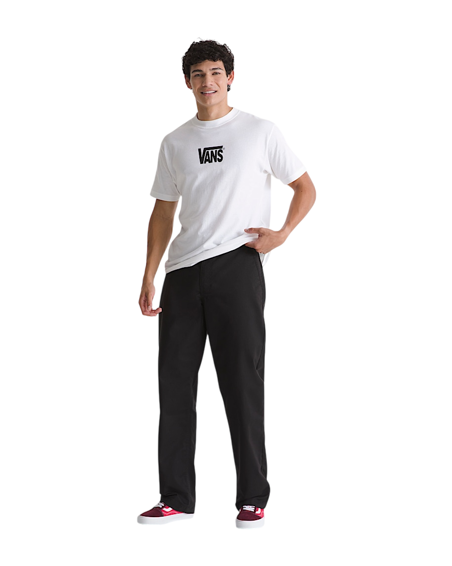 Authentic Chino Straight Pants - Black