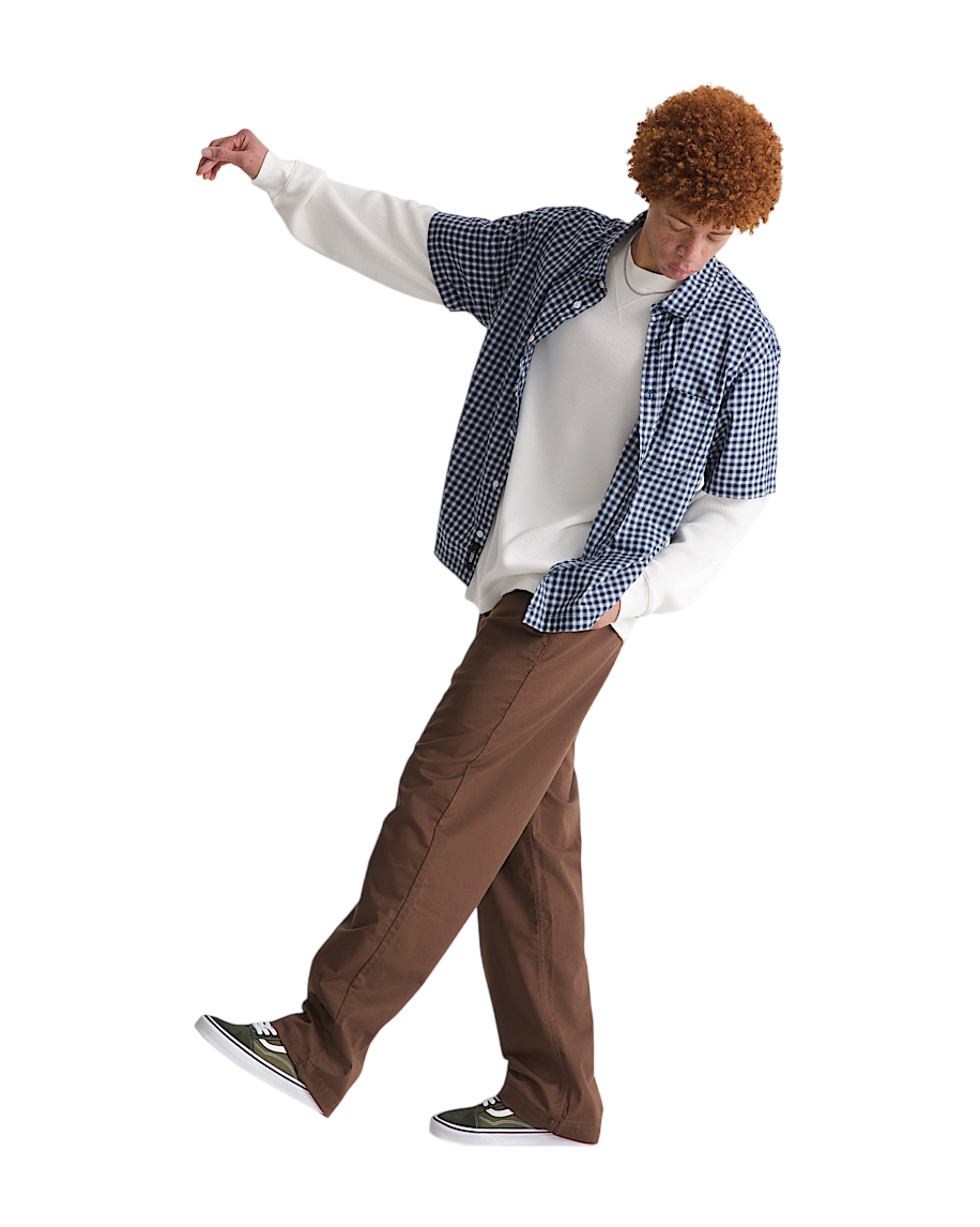 Authentic Chino Straight Pants - Vintage Cocoa Brown