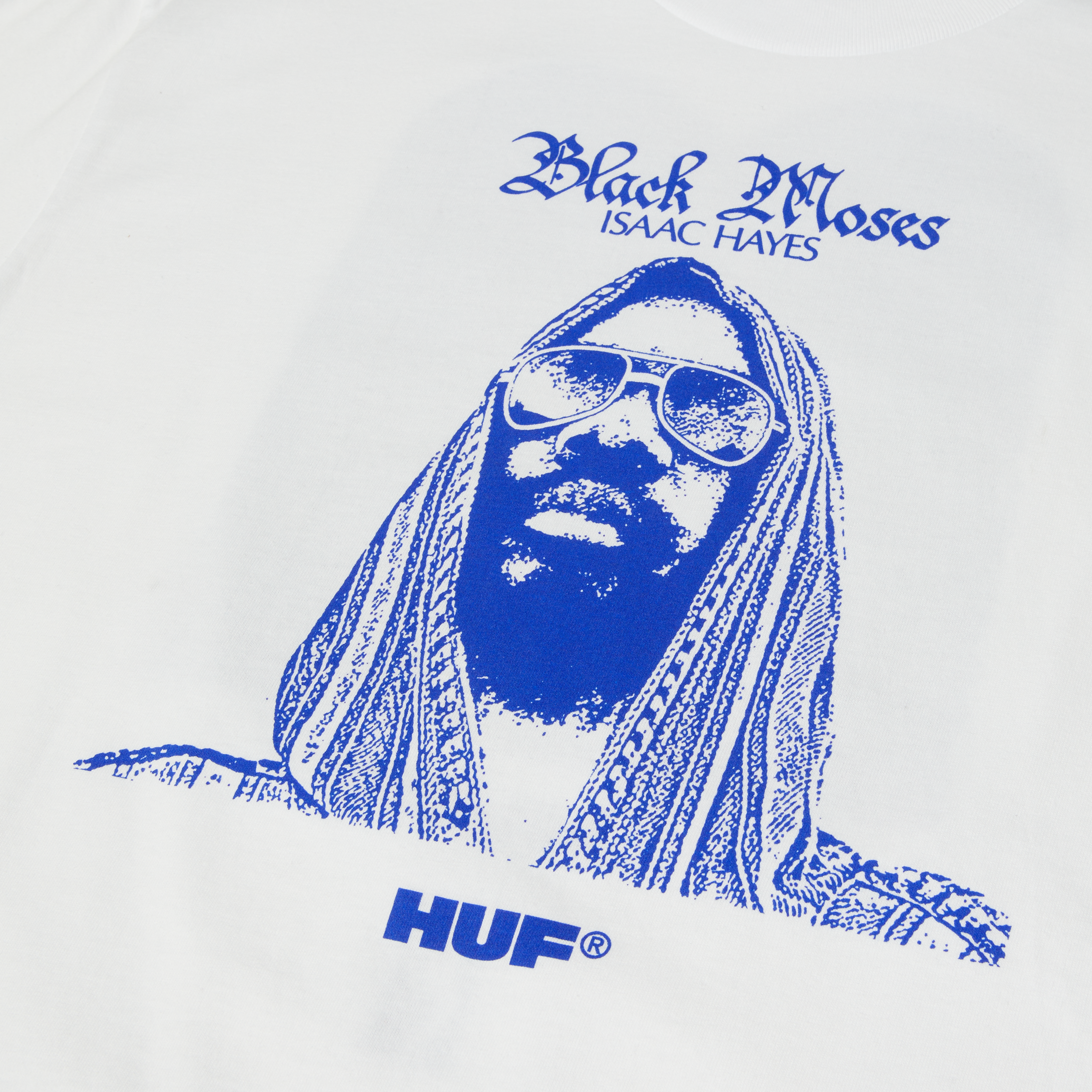 Black Moses Heavyweight T-Shirt - White