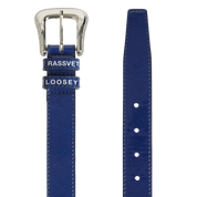 Leather Belt - Navy