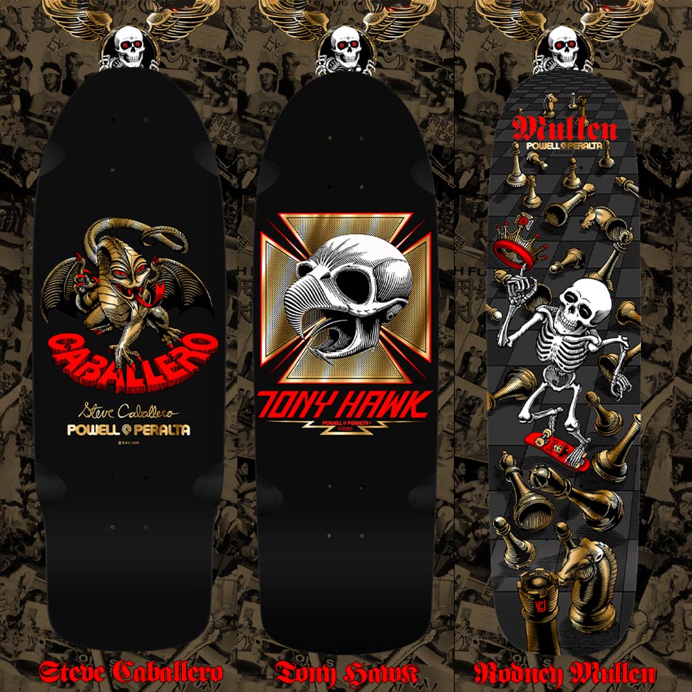 Powell Peralta Bones Brigade 16th Series Lance Mountain Reissue