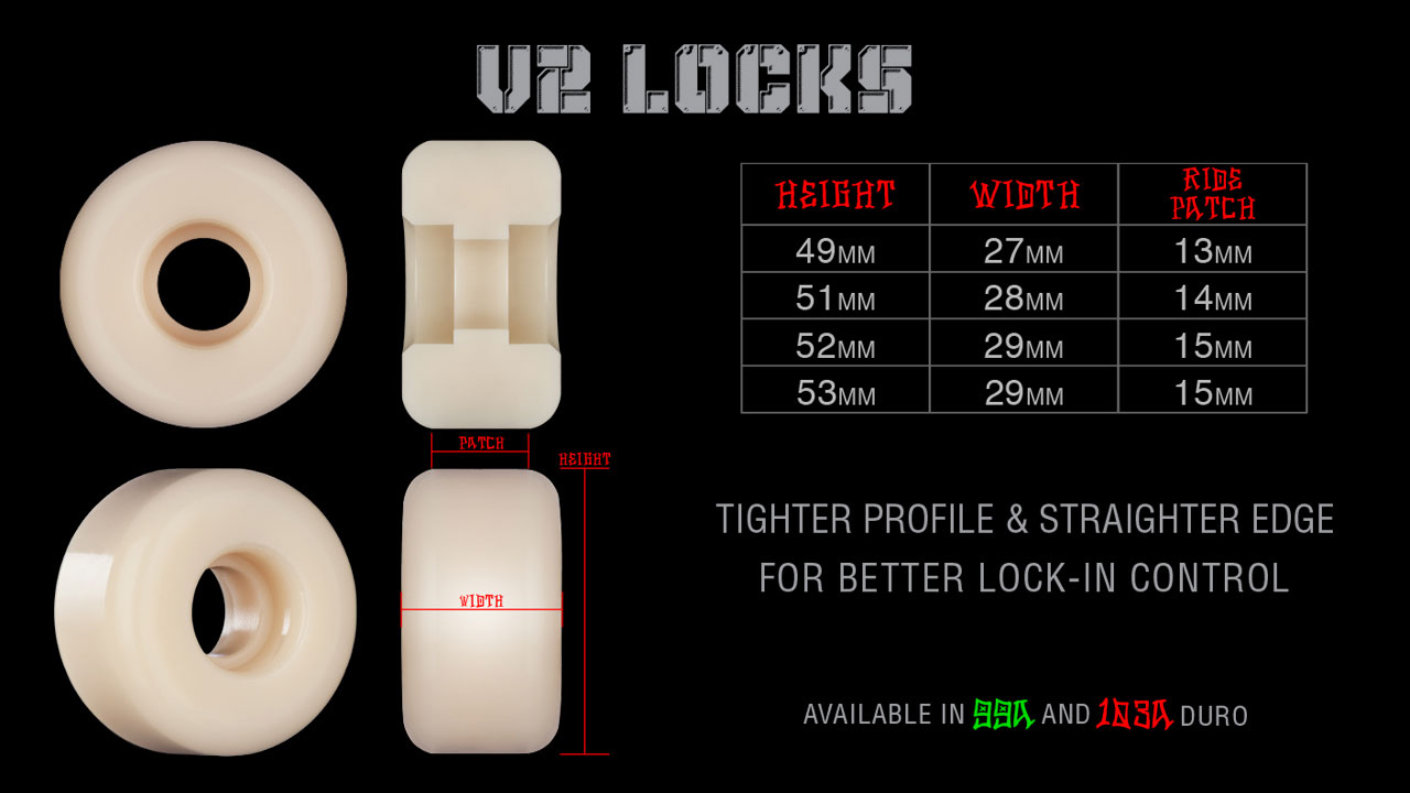 Street Tech Formula Locks V2 103A - Natural