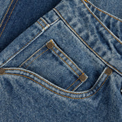 Pantalon en jean ample - Knowtomatic Bleu