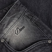 Pantalon en jean décontracté - Noir sablé