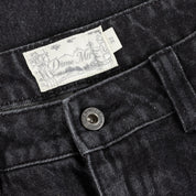 Pantalon en jean décontracté - Noir sablé