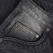 Pantalon en jean décontracté - Noir sablé