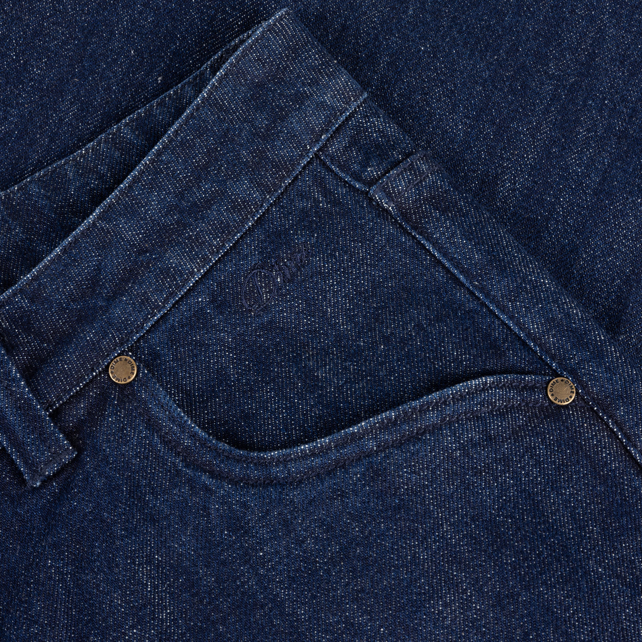 Pantalon en Denim Baggy - Indigo