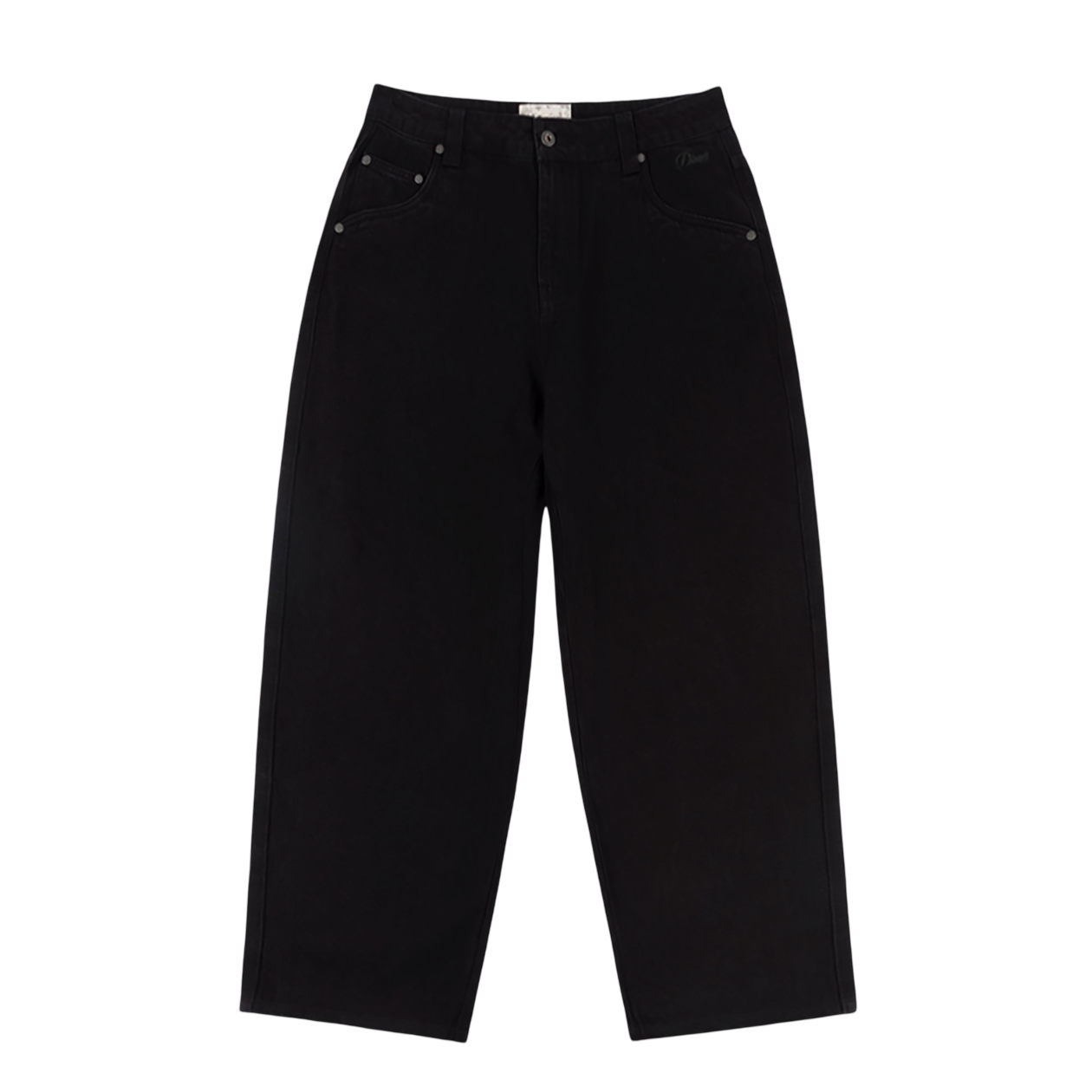 Pantalon Baggy en Denim - Noir