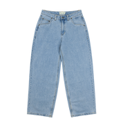 Pantalon Baggy en Denim - Bleu Premium Délavé