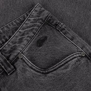 Pantalon Relaxed en Denim - Noir Délavé