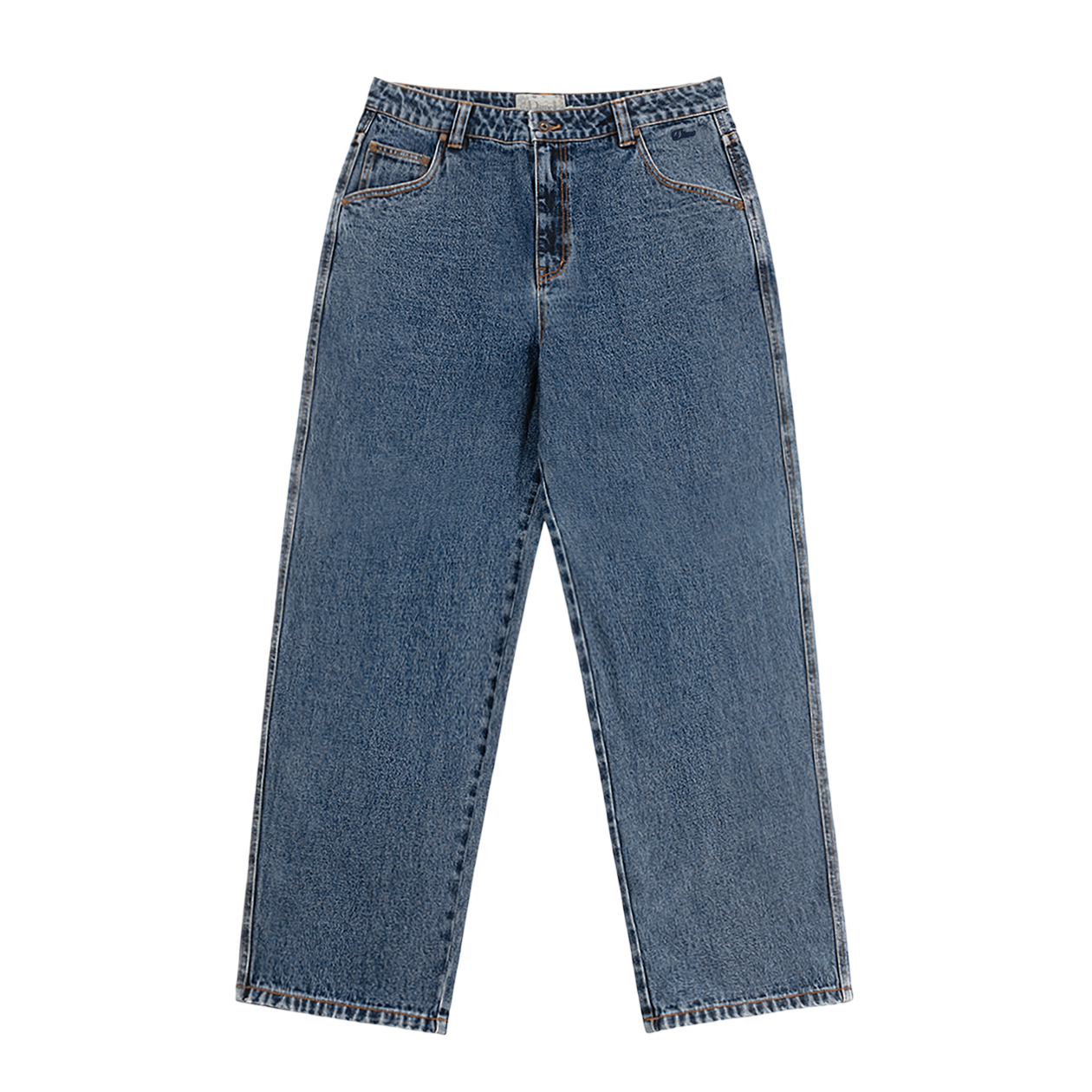 Pantalon Relaxed en Denim - Stone Washed