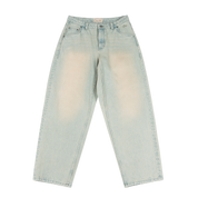 Pantalon Jean Baggy - Bleu Ciel Sablé
