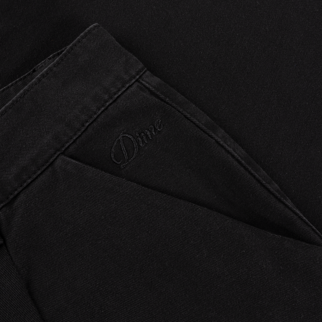 Baggy Chino Pantalon - Noir