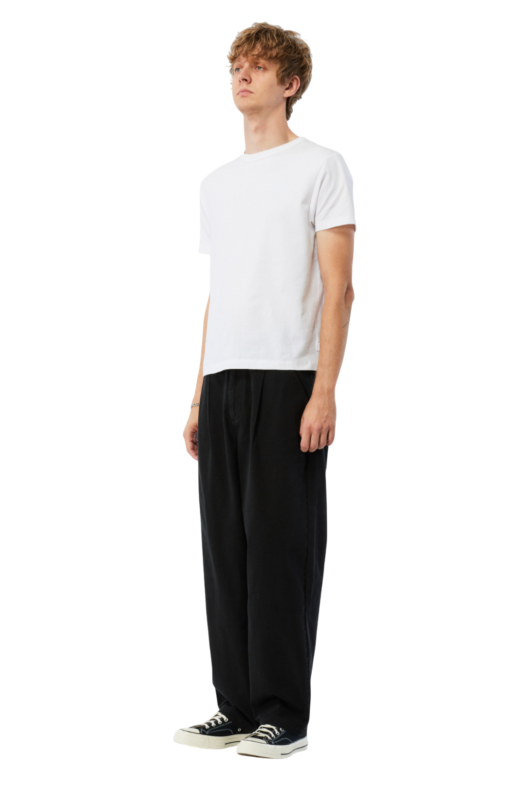Baggy Chino Pantalon - Noir