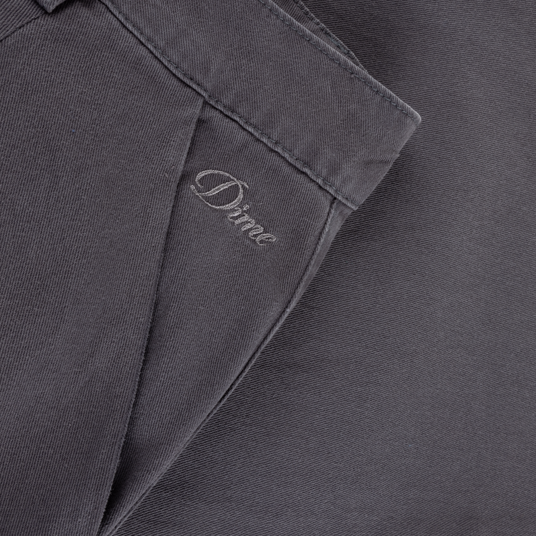 Baggy Chino Pantalon - Charbon