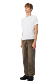 Pantalon Jean Décontracté - Marron Sablé