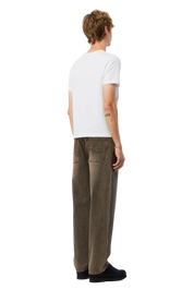 Pantalon Jean Décontracté - Marron Sablé