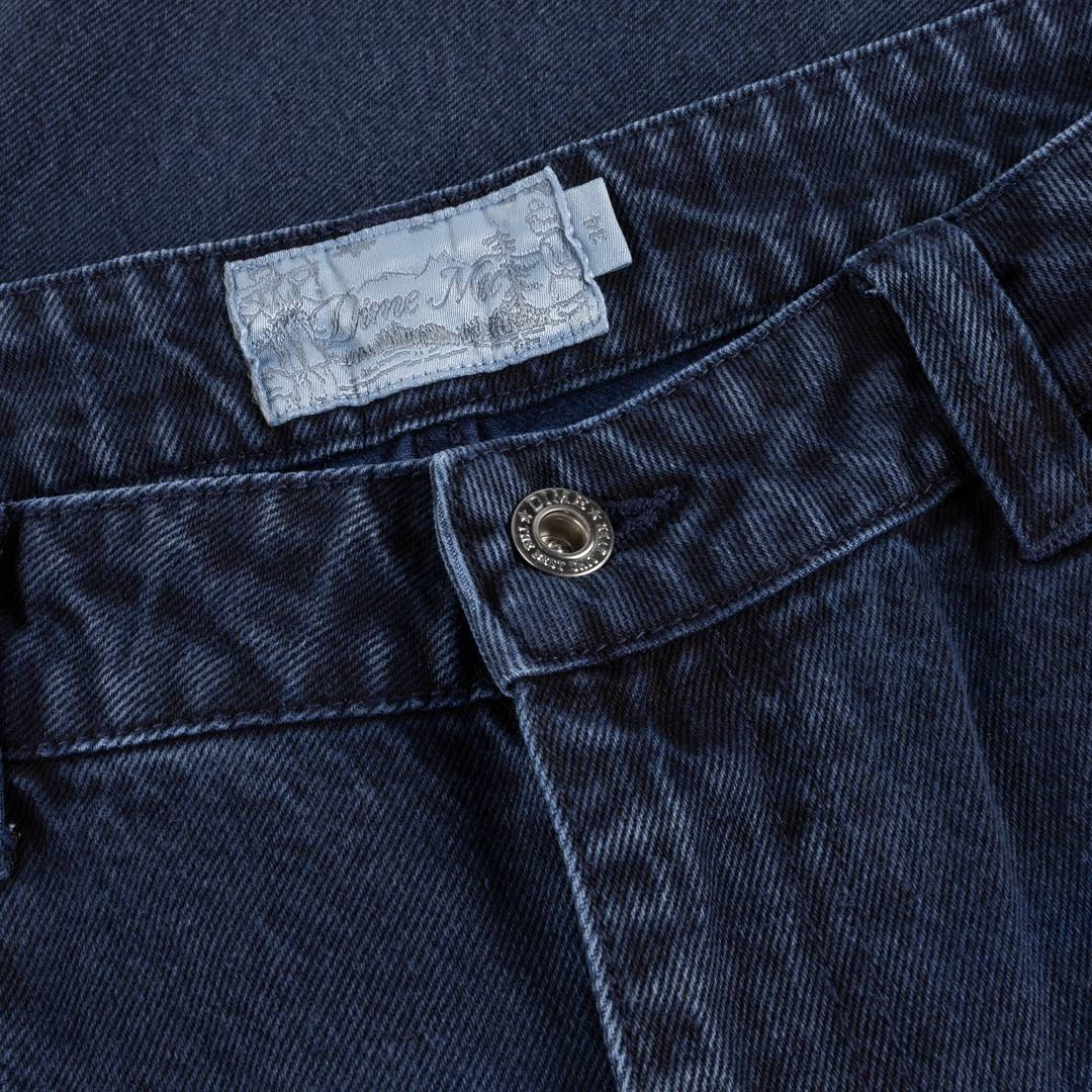 Pantalon Jean Décontracté - Bleu Vrai Sablé